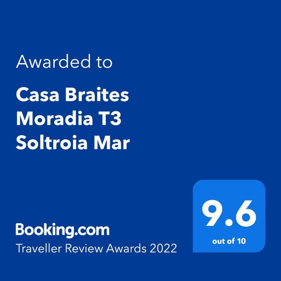 Casa Braites T3 Soltroia Mar - Ar Condicionado - 5 Minutos A Pe Da Praia E A 12Km Da Comportaヴィラ エクステリア 写真